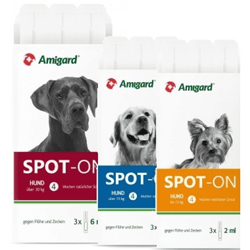 Spot-on Floh- und Zeckenschutz Hund