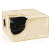 Chillout Box avec coussin 52 x 52 x 30 cm, beige