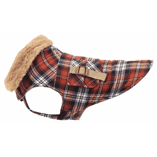 Grizzly dog coat