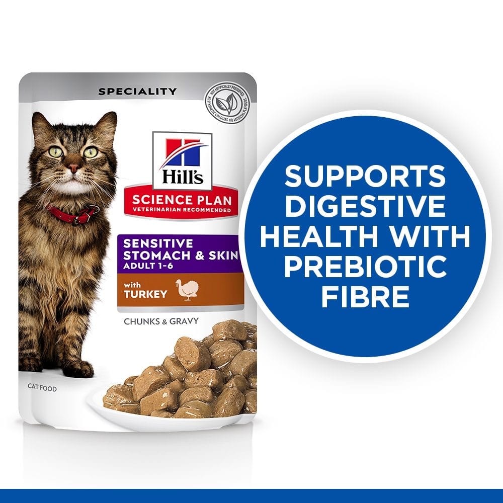 Feline Sensitive Stomach & Skin Adult - Fresh pouches