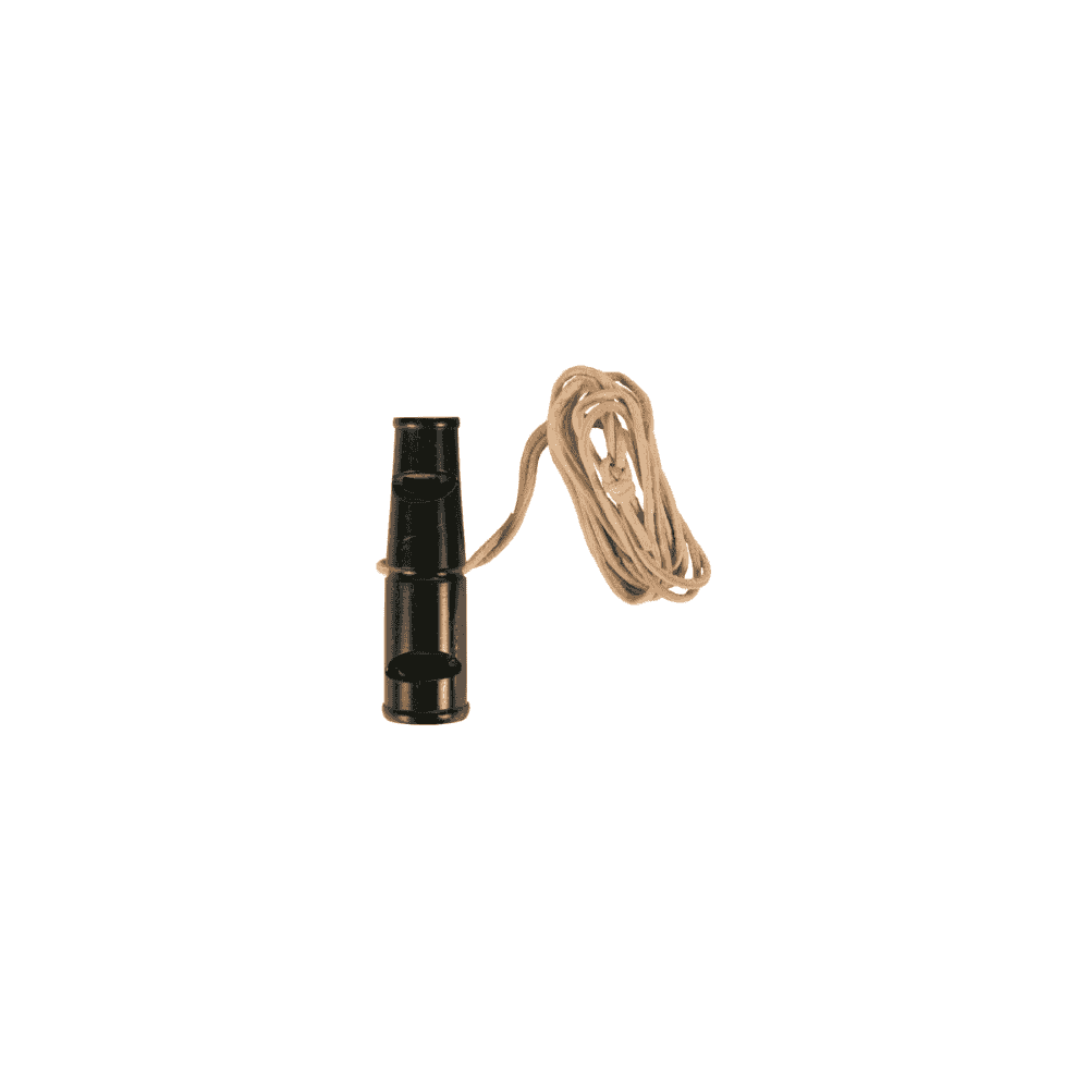 Buffalo horn whistle