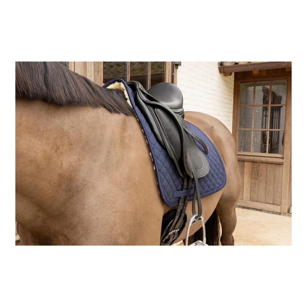 Saddle pad with lambskin Diamand Skin Friendly DR
