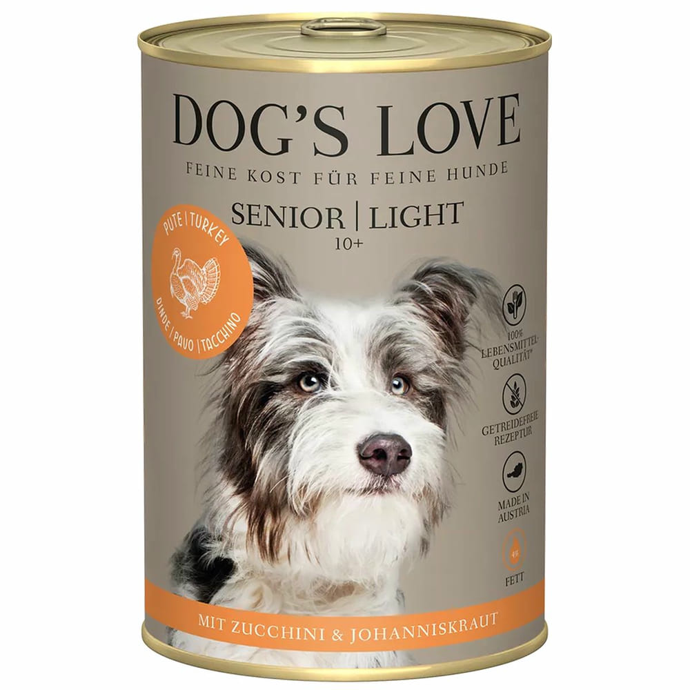 Senior 10+ Light Truthahn, Zucchini & Johanniskraut