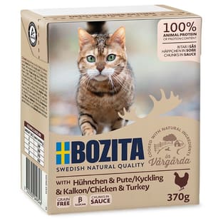 Cat Häppchen in Sauce mit Hühnchen & Pute