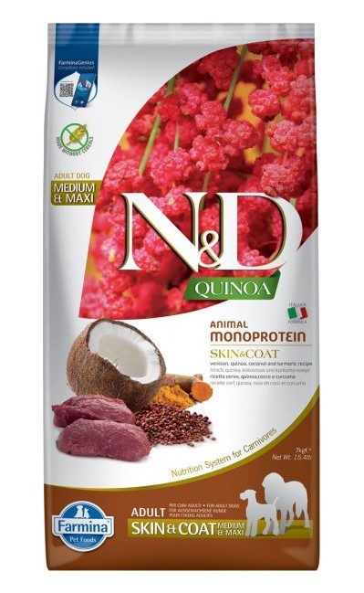 Canine Adult Quinoa Skin & Coat Wild, Kokos