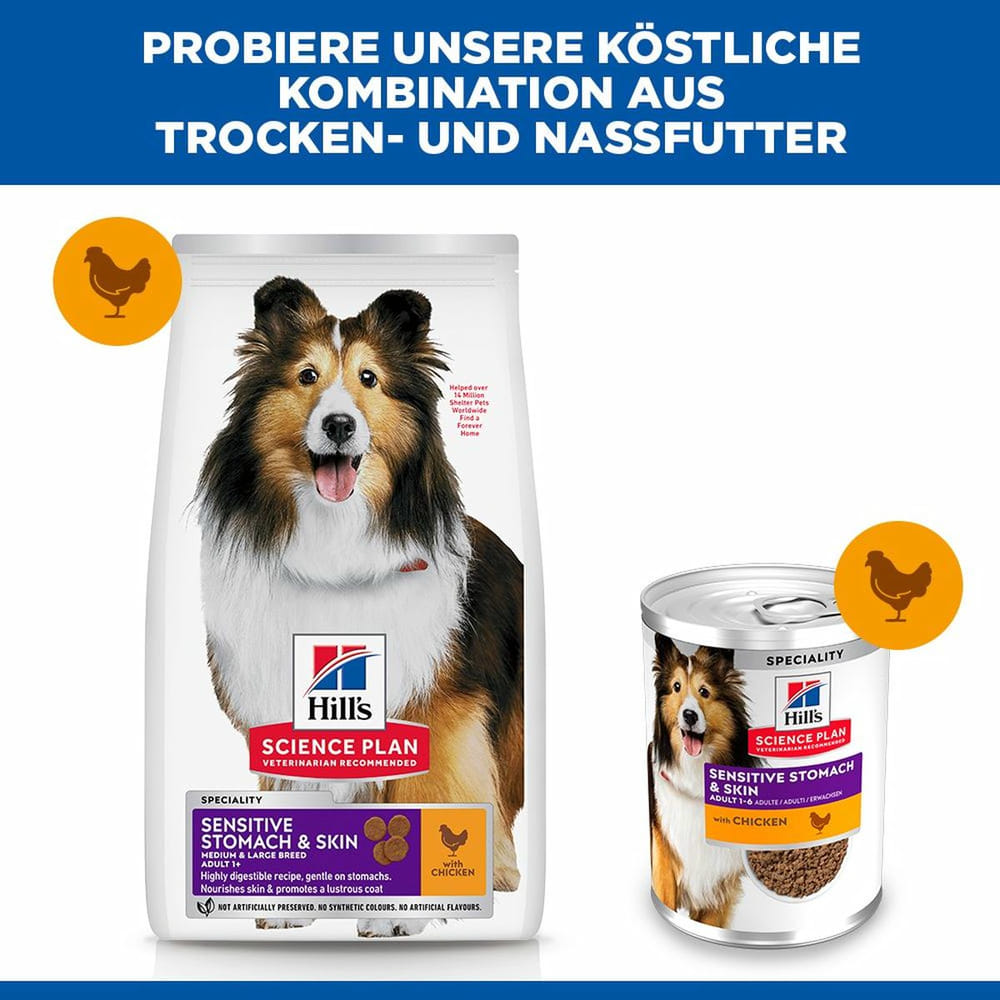 Canine Adult Sensitive Stomach & Skin Medium Breed