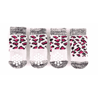 Hundesocken mit Anti-Slip Tri, pink