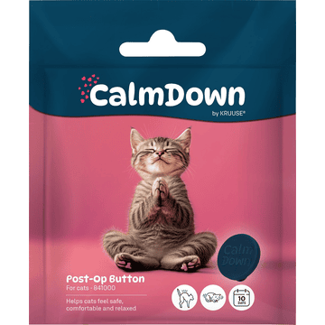 CalmDown bouton post-opératoire pour chats