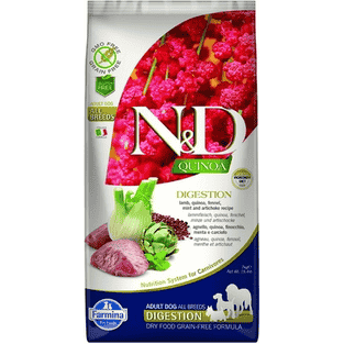 Canine Adult Quinoa Digestion Lamm, Fenchel Medium/Maxi