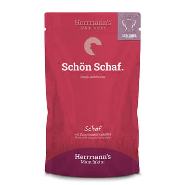 Sensibel Schaf mit Zucchini und Kartoffeln