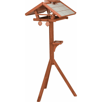 Natura bird feeder house Extra, with stand