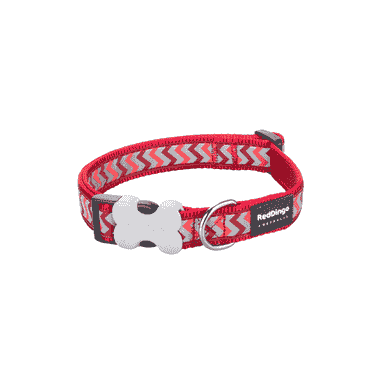 Collier réfléchissant Ziggy Red