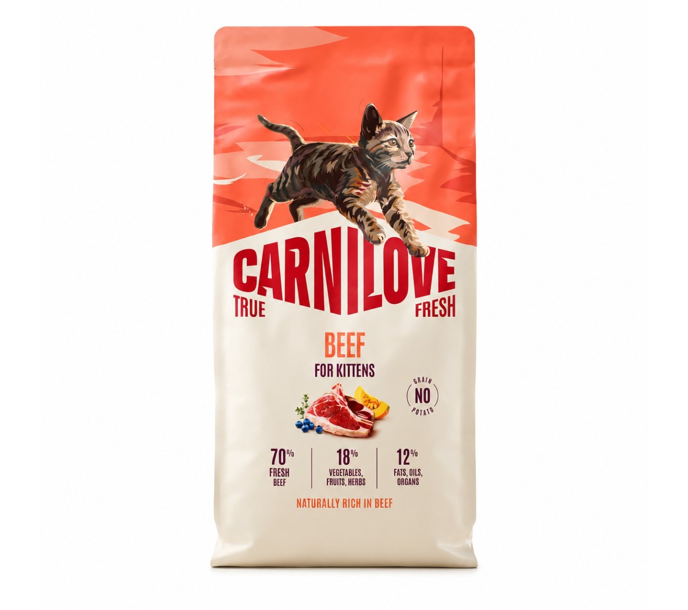 Kitten True Fresh Beef