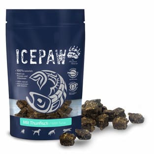 Dog snack avec thon