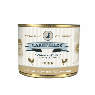 Cat Huhn mit Karotten & Katzenminze - Dose