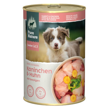 Dog Junior Lapin & Poulet avec algues marines