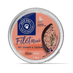 Filet Menü mit Shrimps - Adulte Menu Filet Crevettes