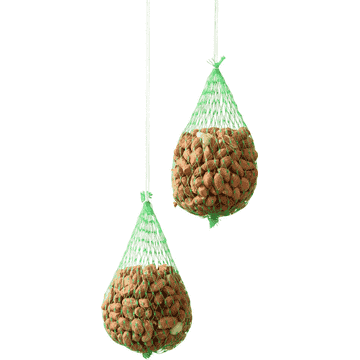 Sachets de noix pour les oiseaux sauvages et les écureuils
