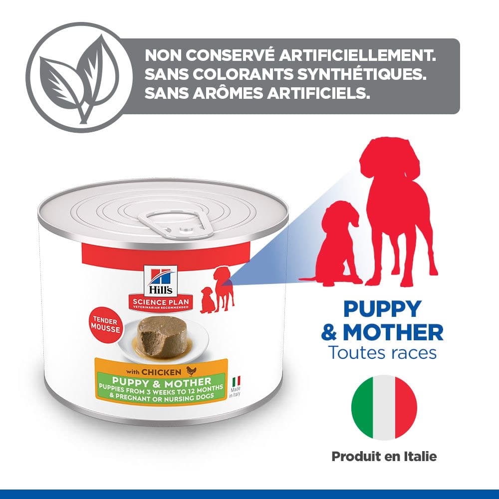 Puppy & Mother Tender Mousse - Boîte