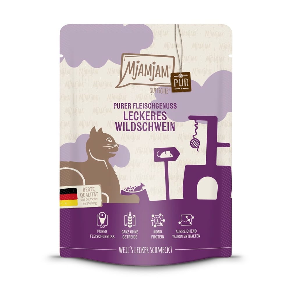 Purer Fleischgenuss - Leckeres Wildschwein pur