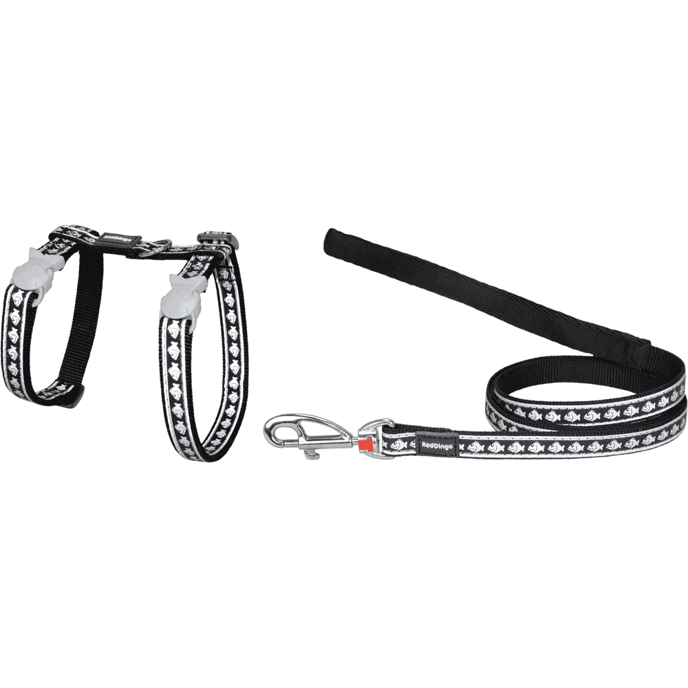 Harness &amp; leashes for cats Reflect Fish XS