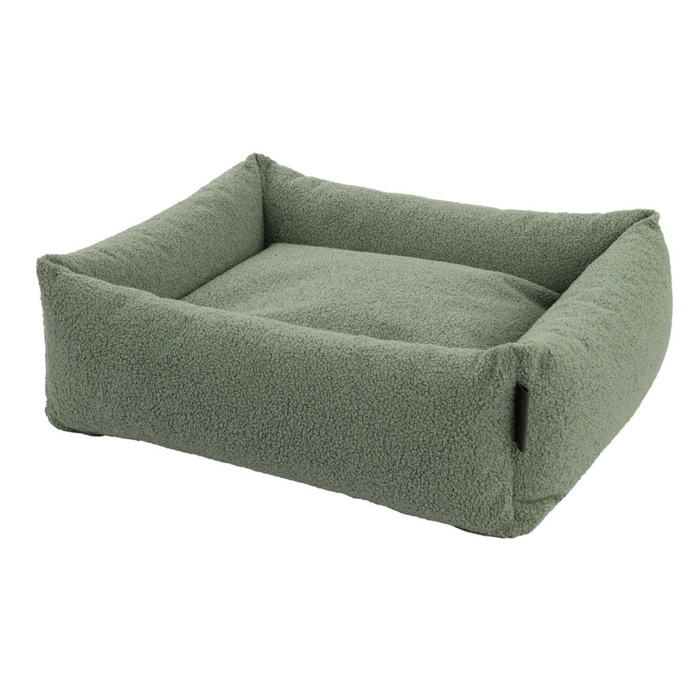 Dog bed Teddy olive green