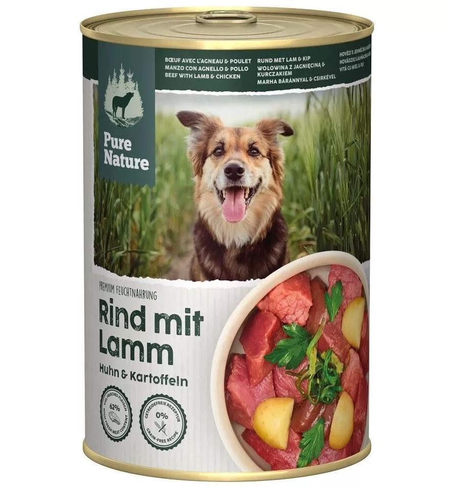Dog Adult Rind mit Lamm, Huhn & Kartoffeln