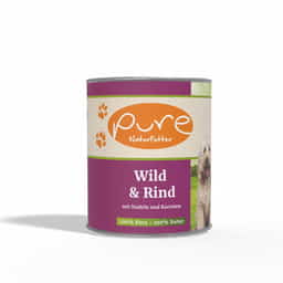Hundemenü Wild & Rind mit Nudeln & Gemüse