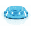 Mini Antischling Napf transparent, rund