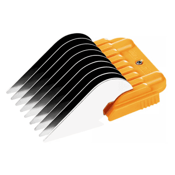 Snap-on metal attachment combs