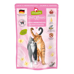 Katze - DeliCatessen Lachs & Meeresfrüchte