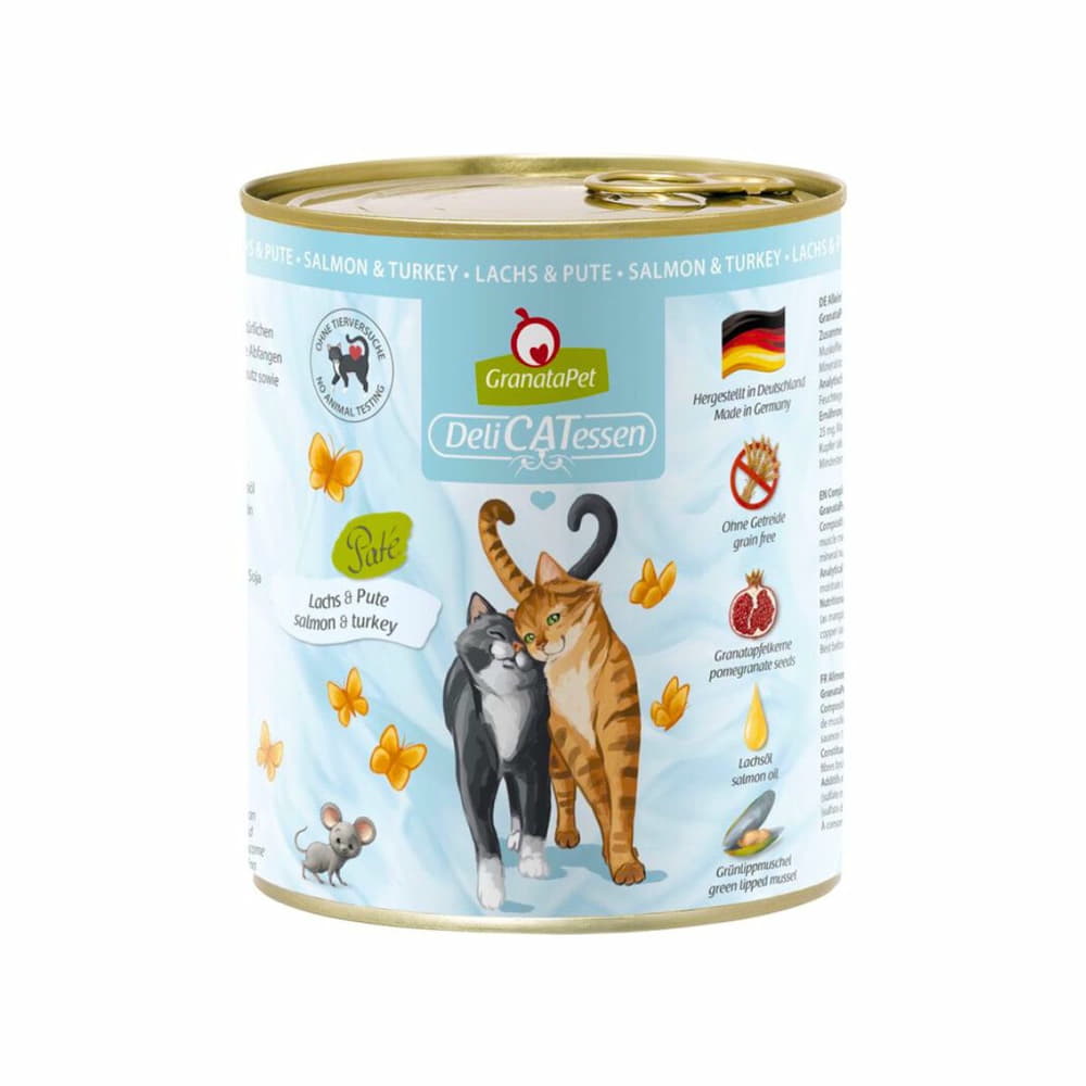 Chat - DeliCatessen Saumon & Dinde
