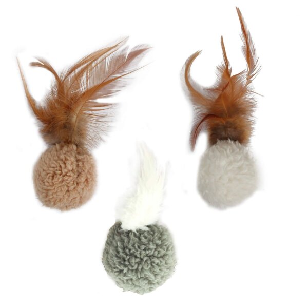 4 x Lambswool Snow Ball