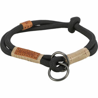 BE NORDIC collier semi-étrangleur noir/ sable