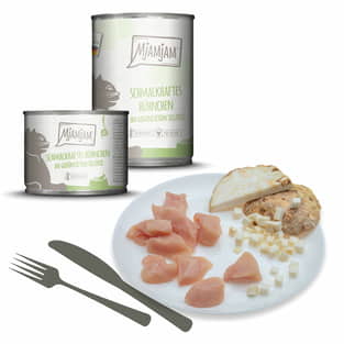 Schmackhaftes Hühnchen an gedünstetem Sellerie (poulet & céleri)