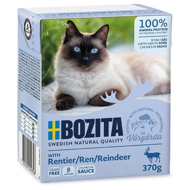 Cat Bouchées en sauce avec renne