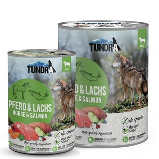 Dog Pferd und Lachs - Dose