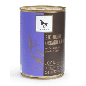 Organic chicken with rice &amp; fennel