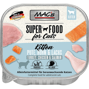 CAT Kitten Pute, Huhn & Lachs - Schale