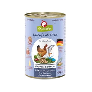 Hund - Liebling's Mahlzeit Weissfisch &amp; Geflügel