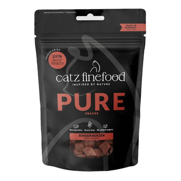 Pure Snacks Rinderherzen