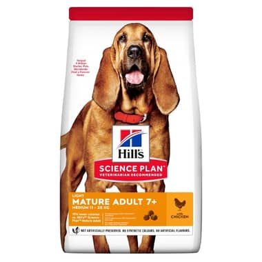 Canine Mature Adult 7+ Light Medium Breed