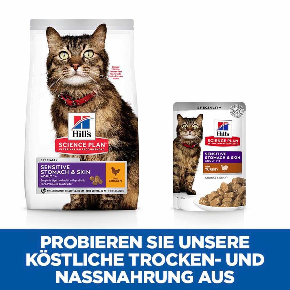 Feline Sensitive Stomach & Skin Adult - Frischebeutel