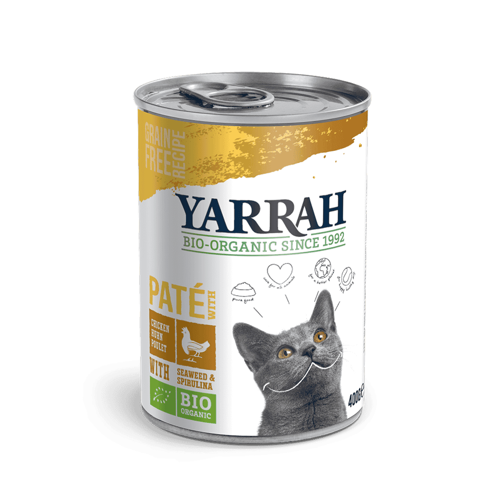 Bio Paté mit Huhn für Katzen - Dose