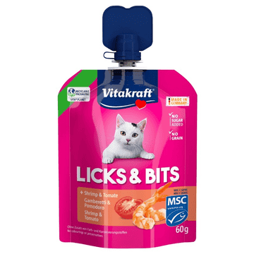 Licks & Bits Shrimp & Tomate