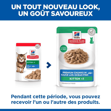 Kitten Ocean Fish - Sachets de nourriture fraîche