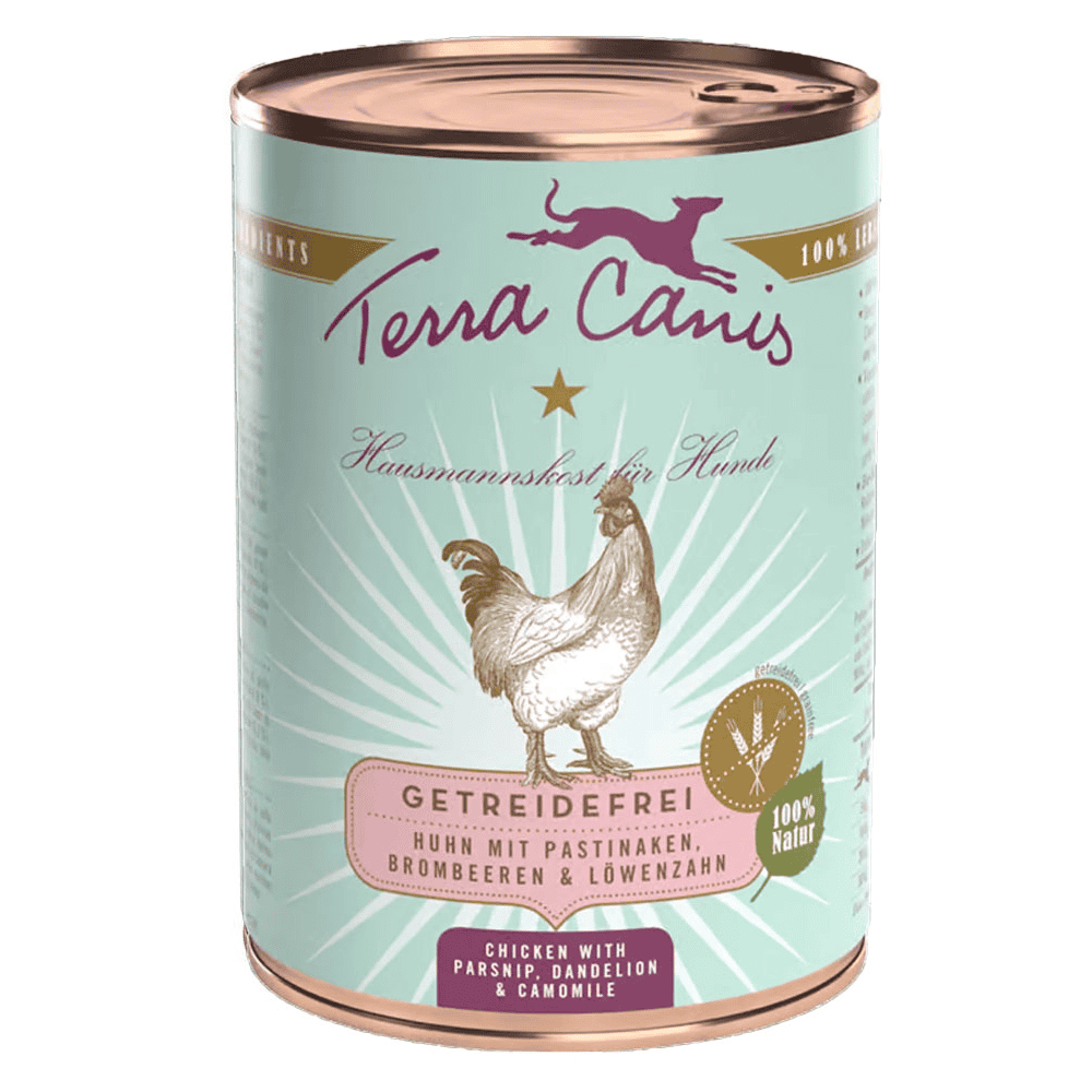 Menu sans céréales, poulet