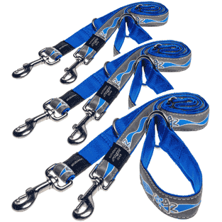 Hundeleine Reflective Blau