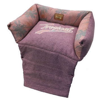 Hunde- & Katzenbett Tropical