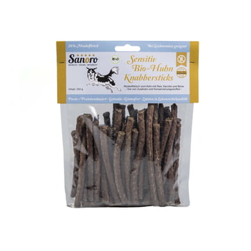 Bâtonnets à grignoter Sensitive "Knabbersticks Sensitiv" Poulet Bio
